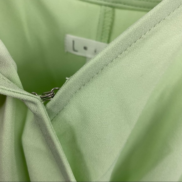 Leith Faux Wrap Camisole Green NWT Sz XS - Picture 4 of 8